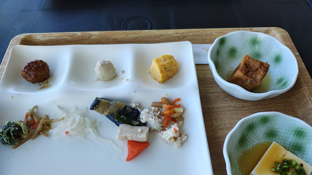 瀬の本高原ホテルの朝食バイキング